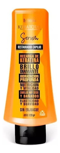 Serum Restaurador Capilar Pintas Keratotal Bellissima 120 G 0