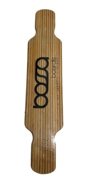 Shape Bossa Boards Kick42 Top Bambu Listra - Longboard Skate 0