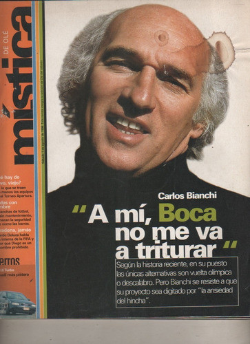 Revista * Mistica * Carlos Bianchi En Boca - Año 1998 0