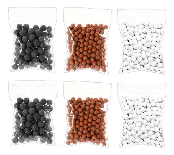 Bola De Piedra De Cuentas Mineral Iónica, 6 Bolsas De Purifi 0
