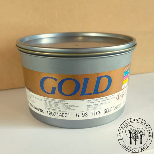 Oferta!! Tinta Oro Metalizada Por 1 Kilo Marca Dong Yang 0