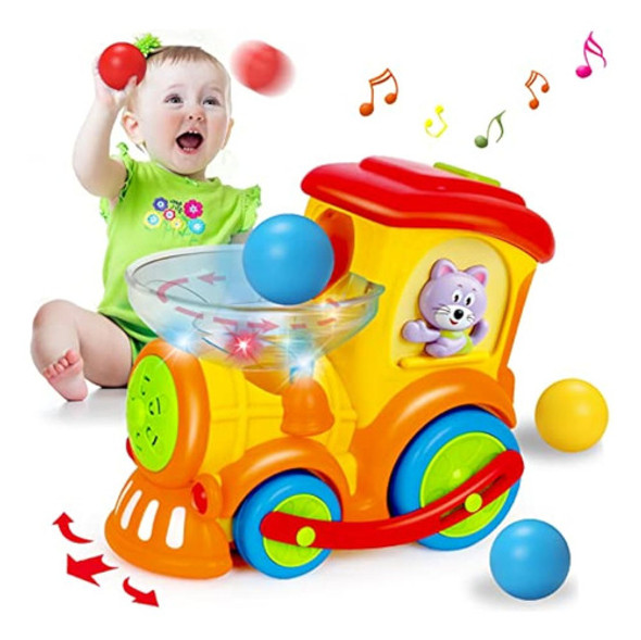 Juguetes Para Bebés De 6 A 12 Meses, Tren Musical 0