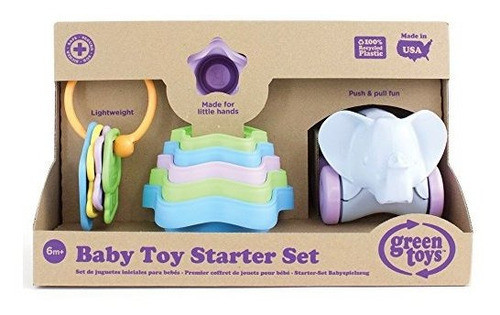 Green Toys Baby Toy Starter Set Primeras Llaves Stacking Cup 0