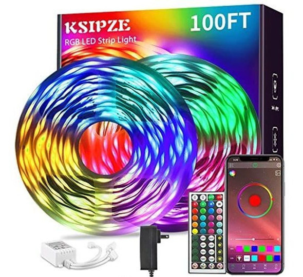 Tira De Luces Led De 30m (2 Rollos De 15m) Rgb Con Control 0 Tira De Luces Led De 30m (2 Rollos De 15m) Rgb Con Control 0