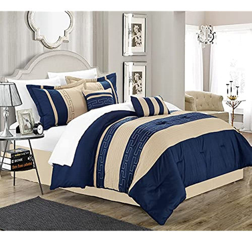 Juego De Cama De 6 Piezas Carlton De Chic Home Incluye La Co 1