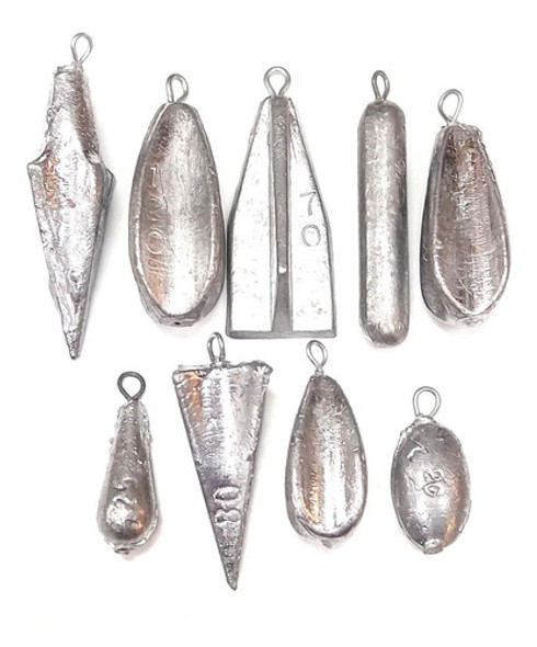 Plomos Plomadas Para Pesca X 500g. Surtidas. 0