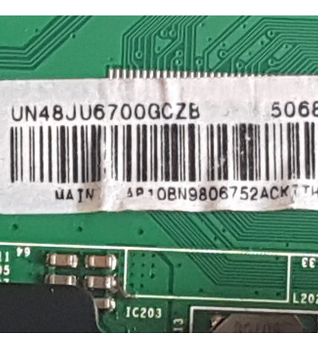 Main Samsung Un48ju6700gczb No Funciona P/reparar Repuestos 1