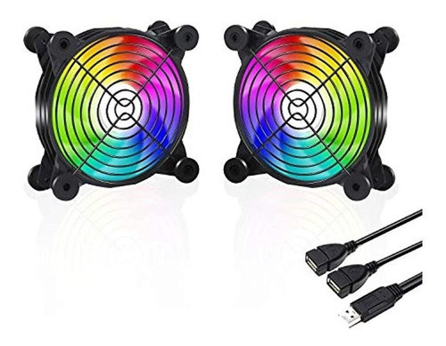 Uphere U1206 Ventilador Usb Rodamientos De Bolas Dobles Rain 0