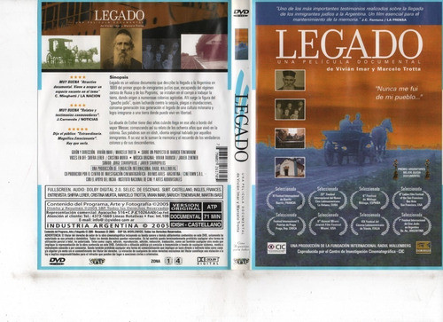 Legado Una Película Documental (2004) - Dvd Original - Mcbmi 0
