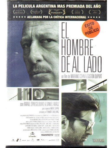 El Hombre De Al Lado - Dvd Nuevo Original Cerrado - Mcbmi 0