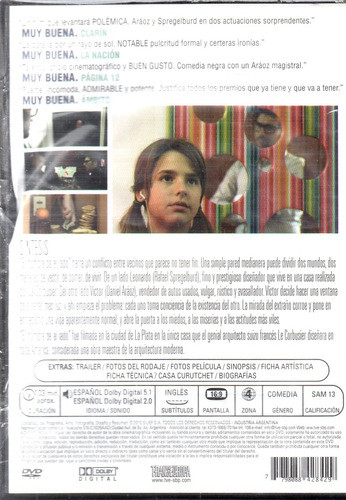 El Hombre De Al Lado - Dvd Nuevo Original Cerrado - Mcbmi 1