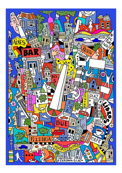 Rompecabezas 500 Piezas - Bs As - Ferramosca 0