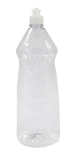 Botella Transparente Jabon Liquido. Detergente 1250ml Blanda 0