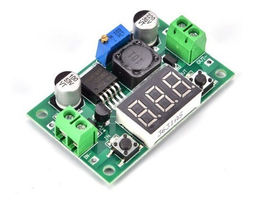 1 Pc Lm2596 Módulo Dc-dc Buck Ajustable Reductor Inversor Fu 0