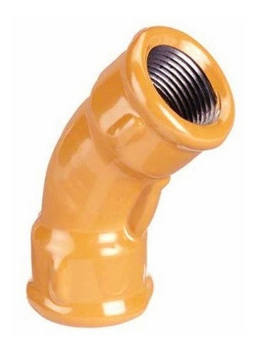 Curva Epoxi 45 Grados Hh 1 1/2 Pulgadas Para Gas 0