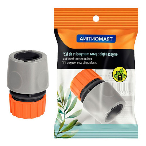 Engate Rapido Pvc P/mangueira Tramont.1/2 1 Engate Rapido Pvc P/mangueira Tramont.1/2 1