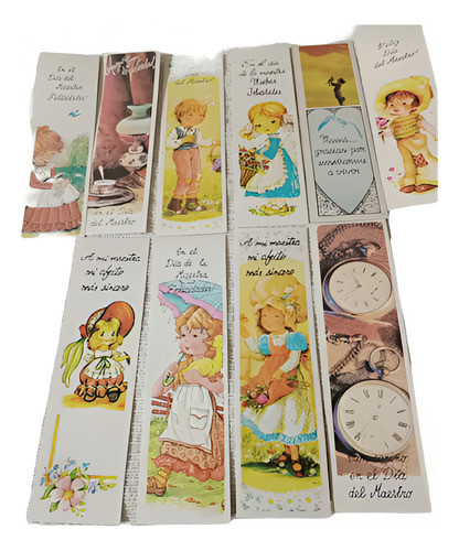 Colección 55 Señaladores Vintage - Días Del Maestro & Madre 0