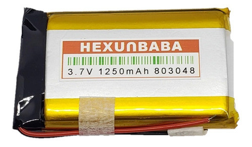 Bateria Recargable Litio 803048 3.7v 1250mah 0.8x30x48mm 0