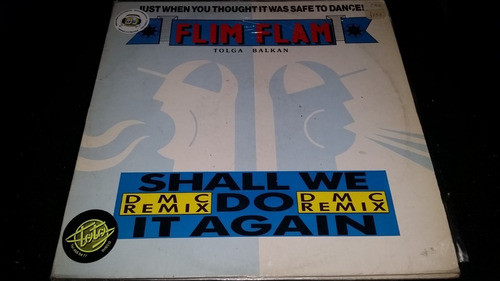 Flim Flam Shall We Do It Again Dmc Remix Vinilo Maxi 1989 0