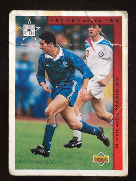 Nikolaos Machlas - Tarjeta Upper Deck World Cup Usa 1994 0