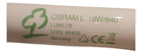 Tubo Lumilux Cool White L 18w/840 De 60cm Luz Neutra Osram 0