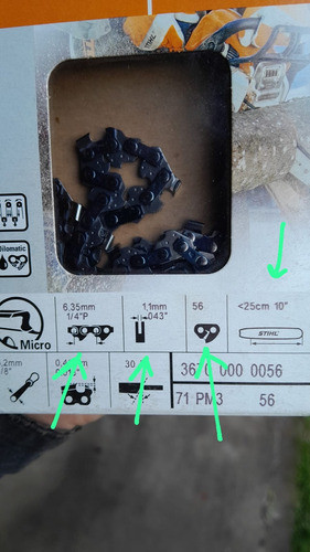 Cadena Stihl Ht 56 Original 1