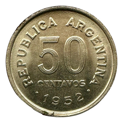Argentina - 50 Centavos - Año 1952 - Cj #223 - Km #49 0