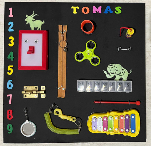 Tablero Sensorial Para Bebes 1