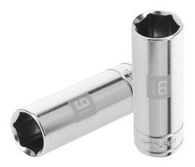 Dado Largo Milimétrico 3/8  6ptas De 16mm   Truper D-501 0