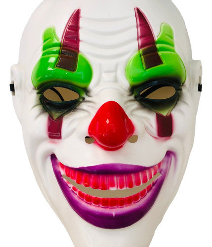 1 Máscara Palhaço Do Terror Festa Halloween Dia Das Bruxas 0