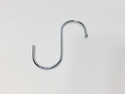 Gancho S  9 Cm Cromado 20  Barral Cabeza Redonda Multiuso 1