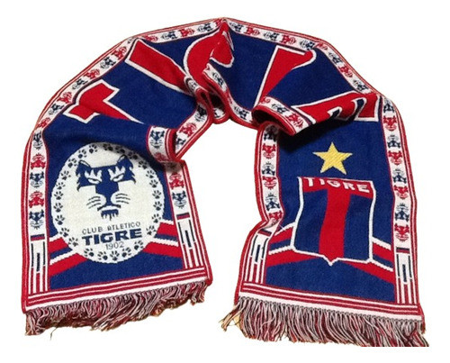 Tigre Bufanda Hilo En Paño Linea Premiun 1
