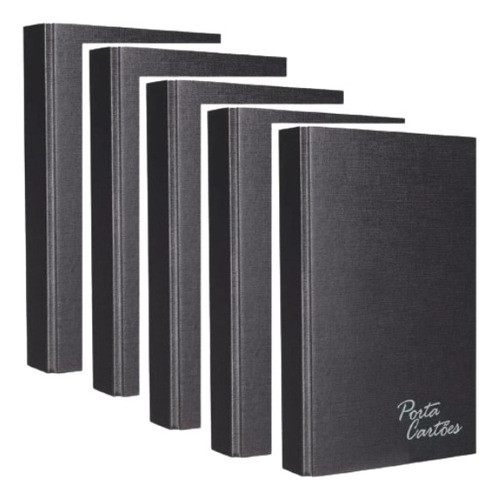 5x Porta 120 Cartões Telefonicos Pequeno C/ Solda 0
