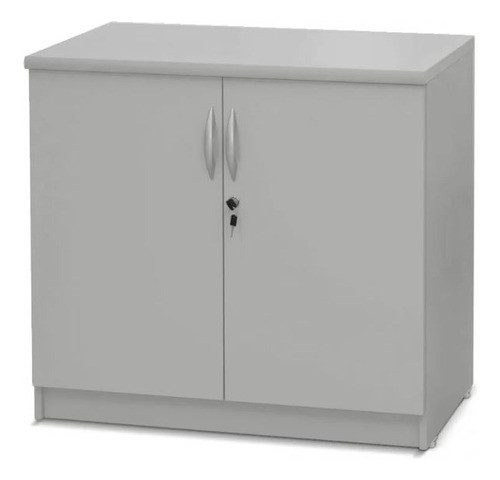 Armário Balcão Baixo 2 Portas Com Prateleira E Fechadura 1