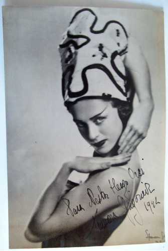 Tamara Grigorieva Foto Firmada Autografo Original 12 X 18 0