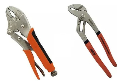 Pinza Pico Loro 10'' Y Pinza De Presión Autoajustable Rucci 0