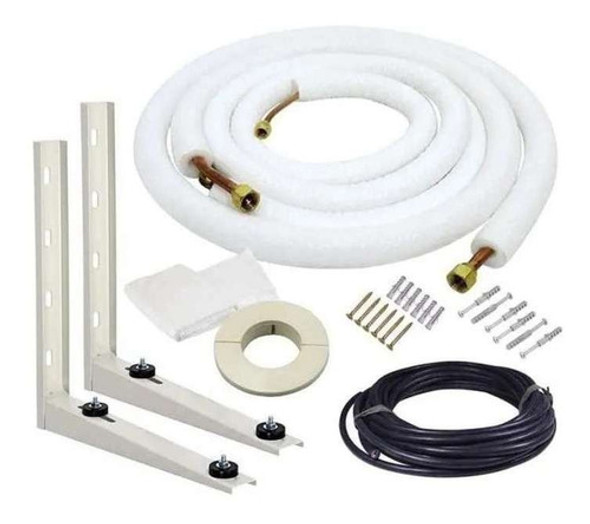 Kit Instalação Ar Condicionado Split 7.000 A 12.000 Btus 8mt 0