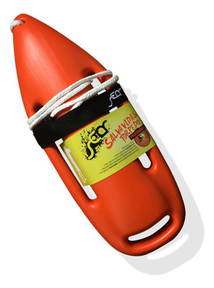 Salvavidas Torpedo Reforzado De Rescate Baywatch Profesional 0