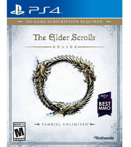 Juego Ps4 Elder Scrolls Online Tamriel Unlimited - Fisico 0