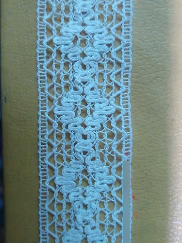 Puntilla De Algodón Crudo (702) X 12 Mts 1