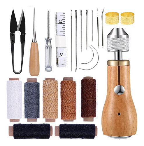 Kit De Costura Portátil De 23 Piezas Con Agujas Y Herramient 0