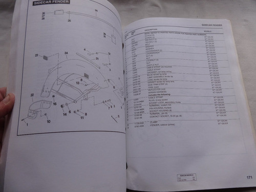 Manual Despiece Moto Harley Davidson Flt 1997 Catalogo Pieza 1