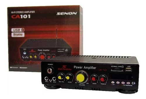 Consola Potenciada Sd Usb Aux  Local Funcional + 4 Parlantes 1