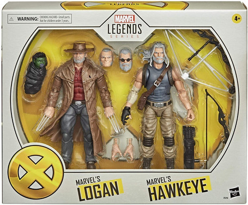Marvel Legends X-men Marvels Hawkeye And Marvels Logan 0