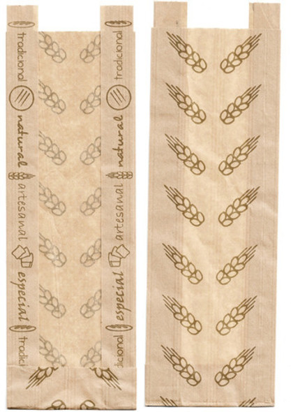 300 Sacos Kraft Com Visor Microperfurado 15x28 Saco Pão Pães 0 300 Sacos Kraft Com Visor Microperfurado 15x28 Saco Pão Pães 0