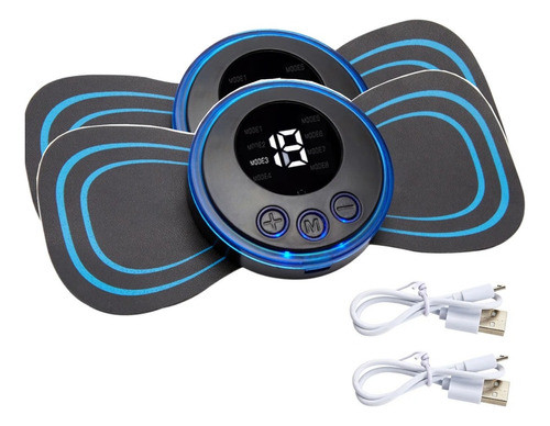 Kit 2 Massageador Portátil Recarregável Dor Pescoço Coluna 1