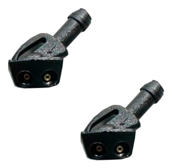 Par Brucutu Esguicho Ejetor Limpador Para-brisa Gol Quadrado 1