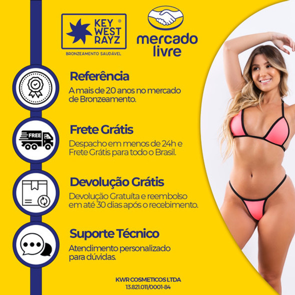 Kit Bronzeamento Artificial Kwr Aktive Bronze 1l Plus 250ml 1