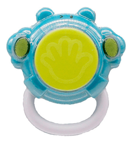 Mordedor Musical Tambor Bebe C/luz Alivia Dor Gengiva Acalma 0