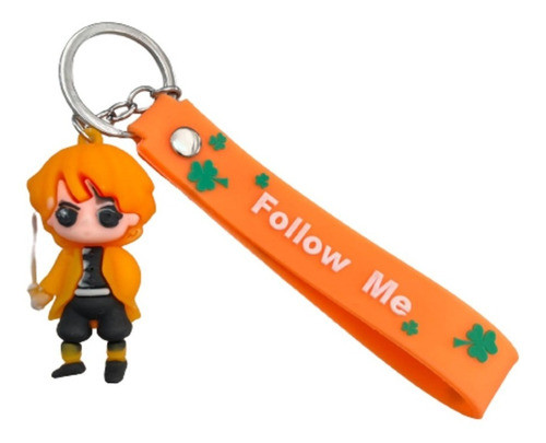 Llavero De Goma Demon Slayer - Zenitsu Mod 1 Chico 0